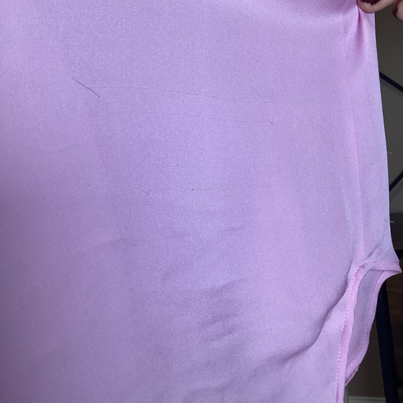 L’agence Pink Long Sleeve Blouse GUC Size 8 - Picture 12 of 13
